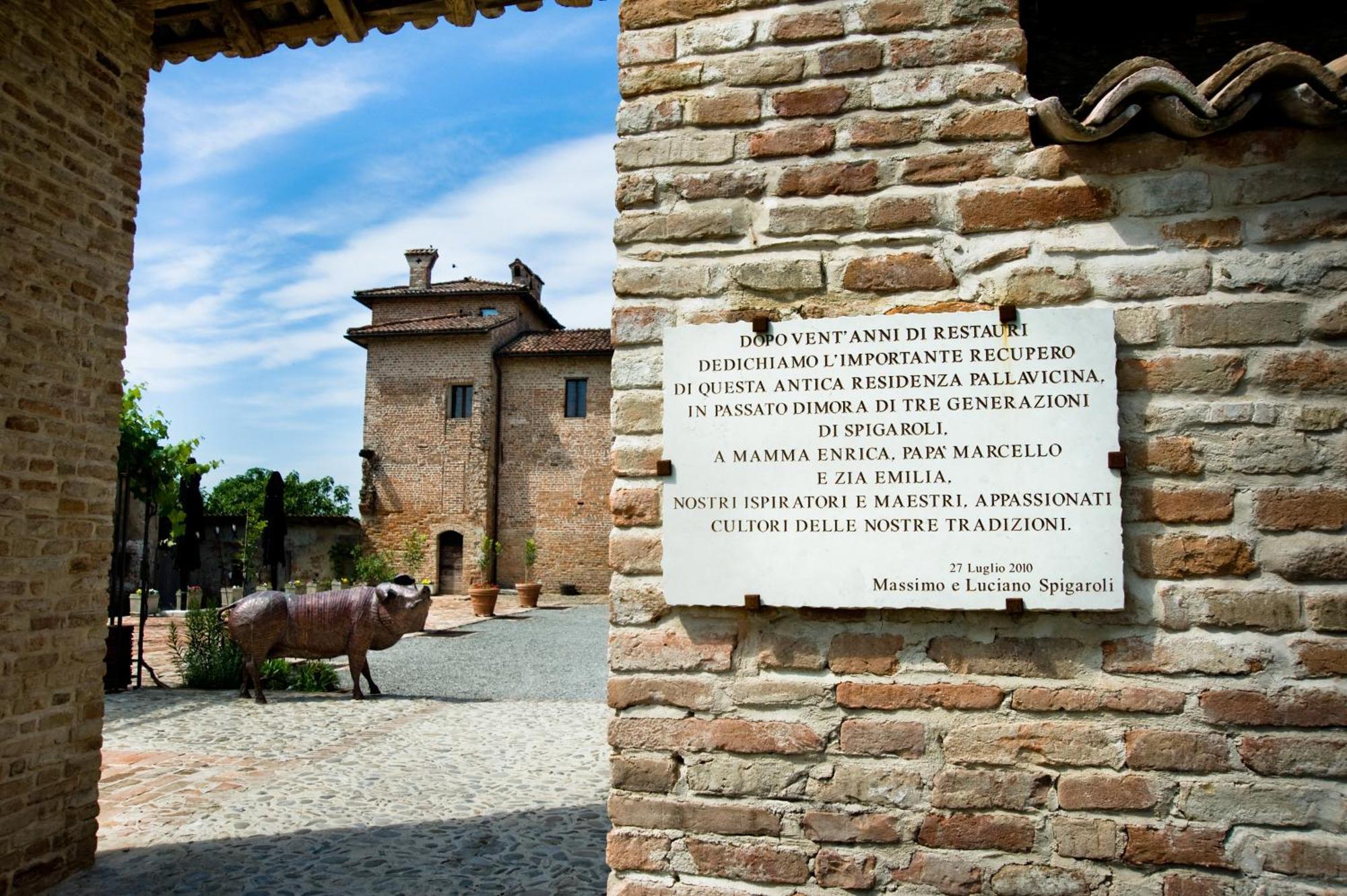 Polesine Parmense Antica Corte Pallavicina Relais מראה חיצוני תמונה